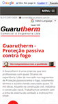 Mobile Screenshot of guarutherm.com.br